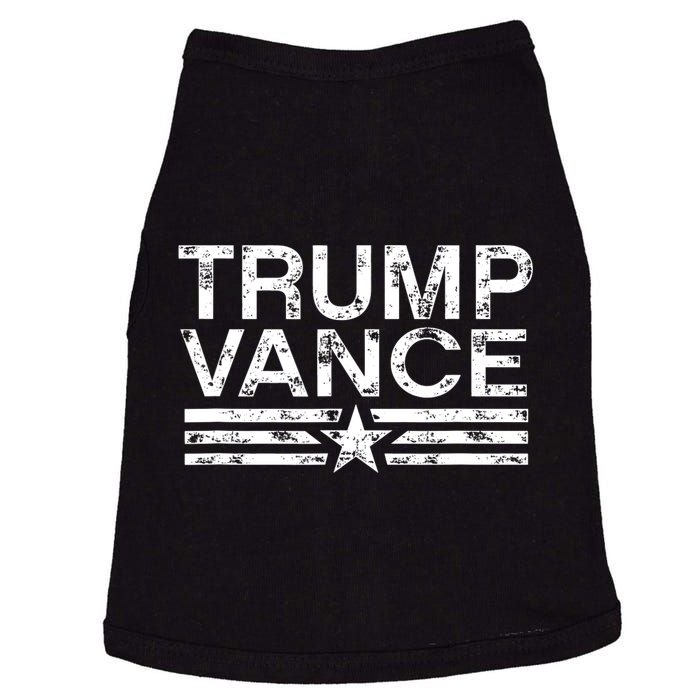 Trump J.D. Vance 2024 Trump Vance 2024 Retro Stripe Trump Jd Vance Doggie Tank