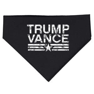 Trump J.D. Vance 2024 Trump Vance 2024 Retro Stripe Trump Jd Vance USA-Made Doggie Bandana