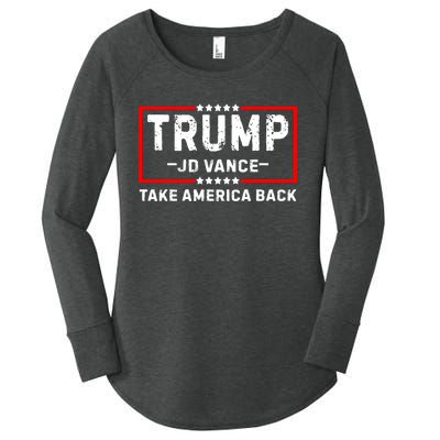 Trump Jd Vance 2024 Republican Election 24 Women's Perfect Tri Tunic Long Sleeve Shirt