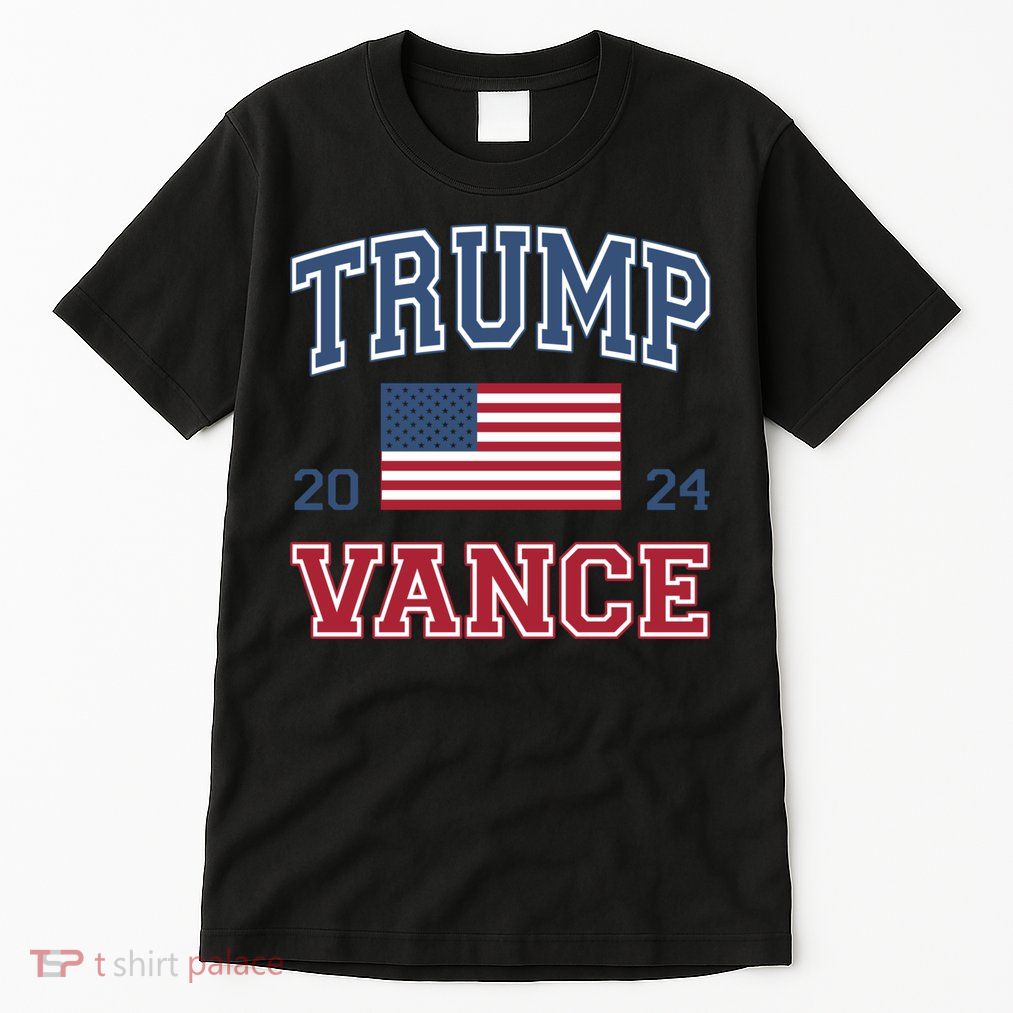 Trump J.D. Vance 2024 Trump Vance 2024 Retro Stripe Trump Jd Vance Tall T-Shirt