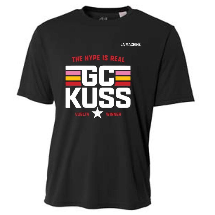 Team Jumbo Visma The Hype Is Real Gc Kuss Vuelta Winner Cooling Performance Crew T-Shirt