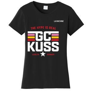 Team Jumbo Visma The Hype Is Real Gc Kuss Vuelta Winner Women's T-Shirt