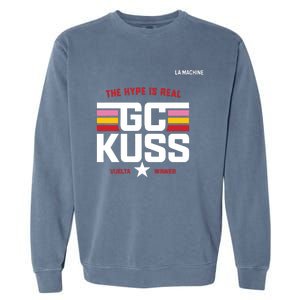 Team Jumbo Visma The Hype Is Real Gc Kuss Vuelta Winner Garment-Dyed Sweatshirt