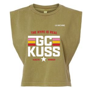 Team Jumbo Visma The Hype Is Real Gc Kuss Vuelta Winner Garment-Dyed Women's Muscle Tee