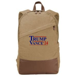 Trump Jd Vance 2024 Usa Political Election Cotton Canvas Backpack