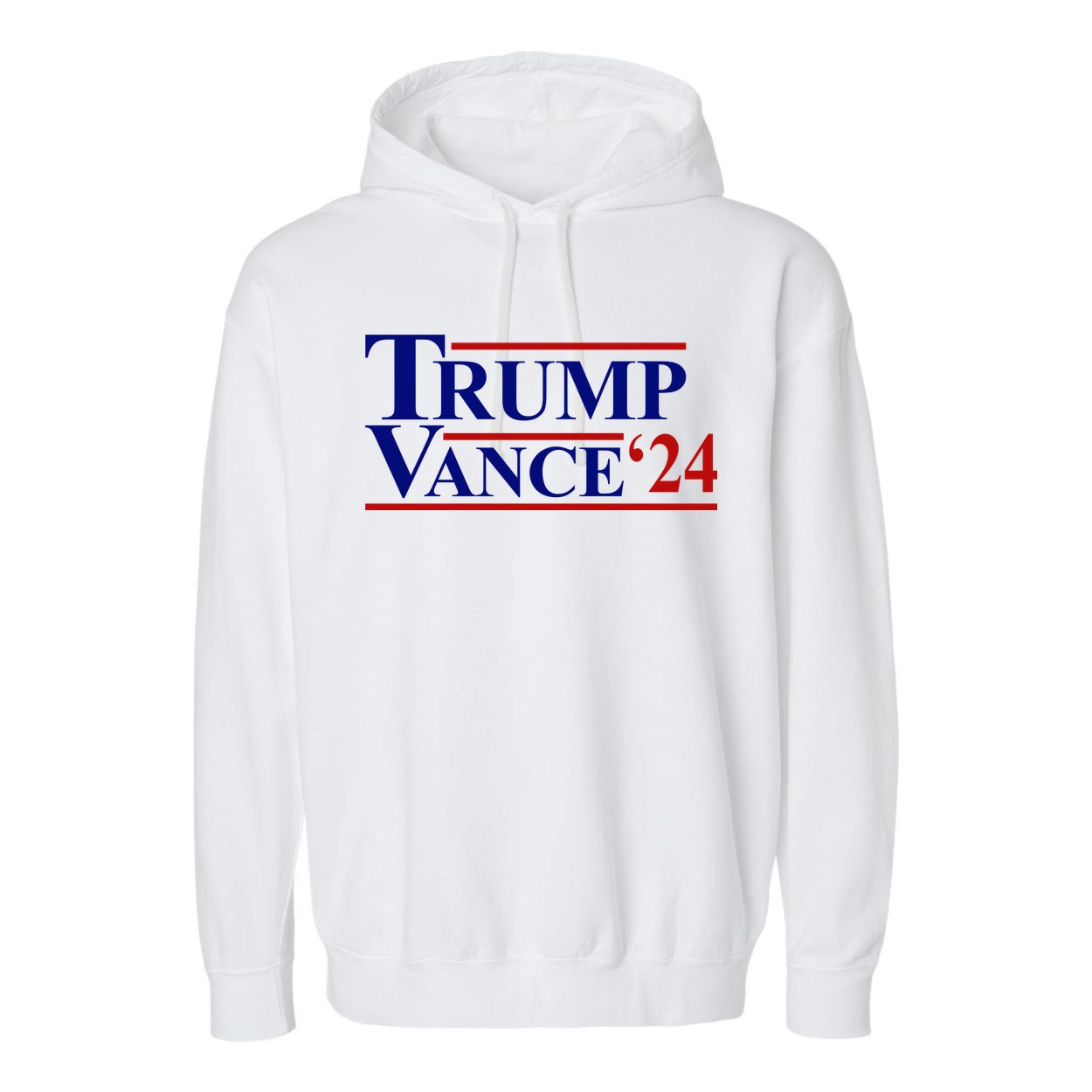 Trump Jd Vance 2024 Usa Political Election Garment-Dyed Fleece Hoodie