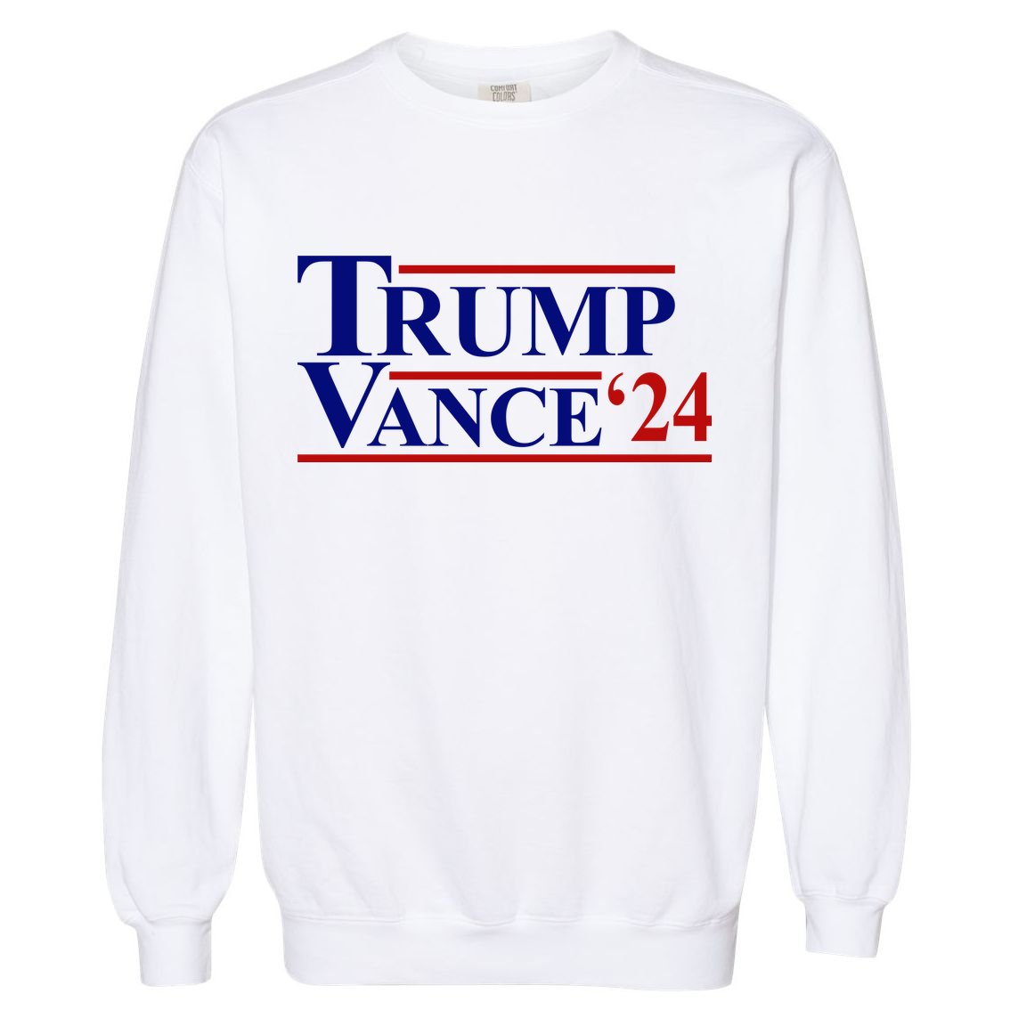 Trump Jd Vance 2024 Usa Political Election Garment-Dyed Sweatshirt