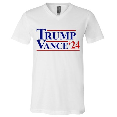 Trump Jd Vance 2024 Usa Political Election V-Neck T-Shirt