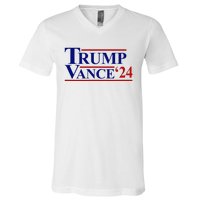 Trump Jd Vance 2024 Usa Political Election V-Neck T-Shirt