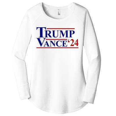 Trump Jd Vance 2024 Usa Political Election Women's Perfect Tri Tunic Long Sleeve Shirt