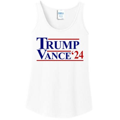 Trump Jd Vance 2024 Usa Political Election Ladies Essential Tank