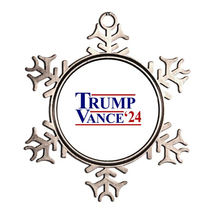 Trump Jd Vance 2024 Usa Political Election Metallic Star Ornament