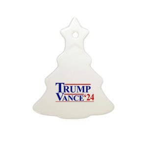 Trump Jd Vance 2024 Usa Political Election Ceramic Tree Ornament