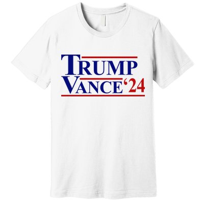 Trump Jd Vance 2024 Usa Political Election Premium T-Shirt