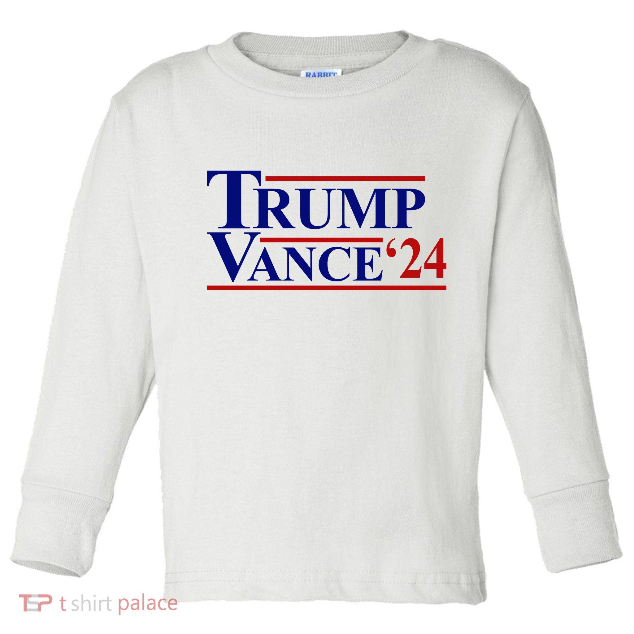 Trump Jd Vance 2024 Usa Political Election Toddler Long Sleeve Shirt