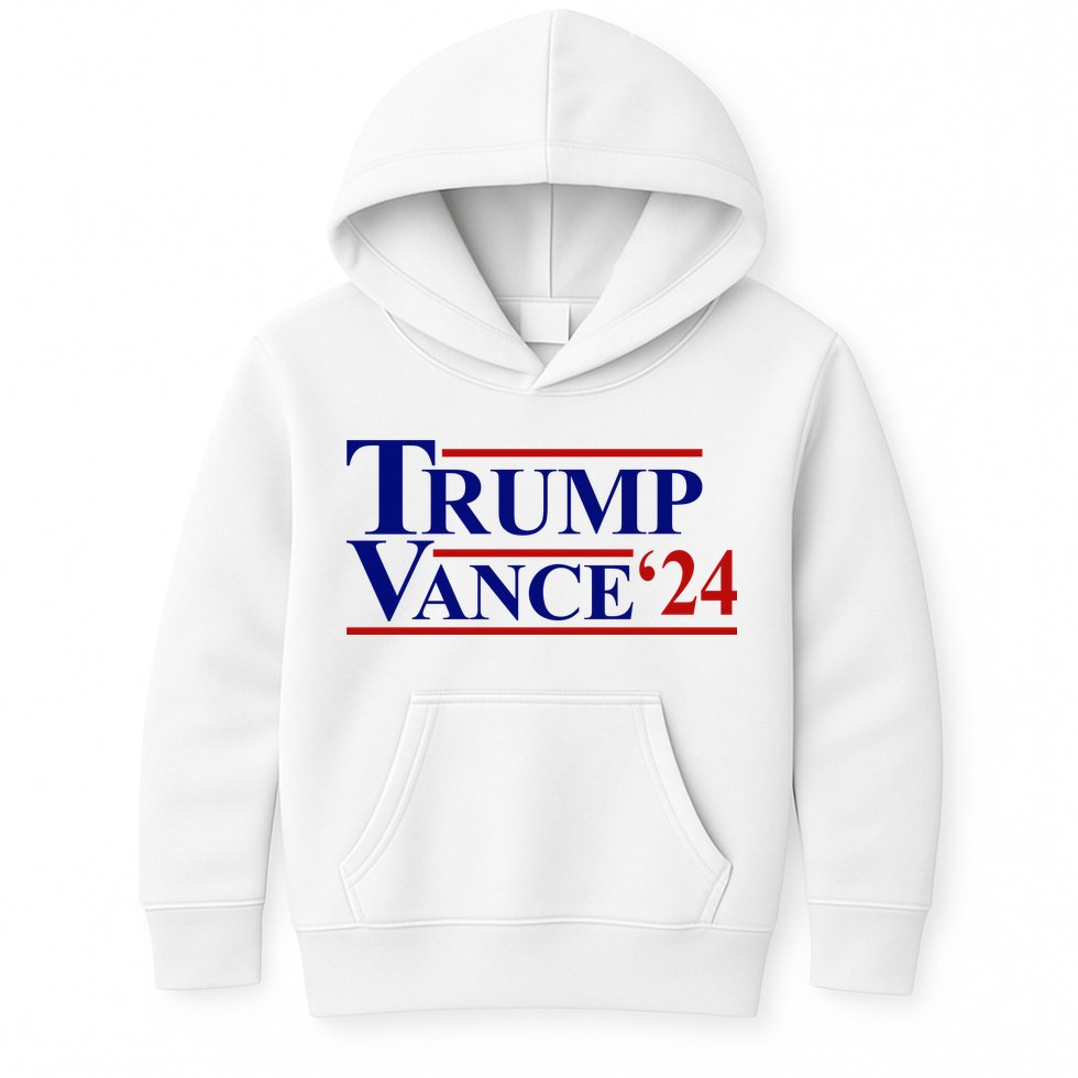 Trump Jd Vance 2024 Usa Political Election Kids Hoodie