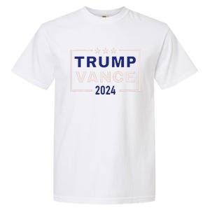 Trump Jd Vance 2024 Retro Stripe And Star Trump Vance 2024 Garment-Dyed Heavyweight T-Shirt