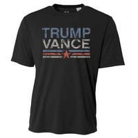 Trump Jd Vance 2024 Retro Stripe Trump Vance 2024 Cooling Performance Crew T-Shirt