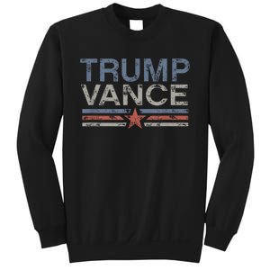 Trump Jd Vance 2024 Retro Stripe Trump Vance 2024 Sweatshirt