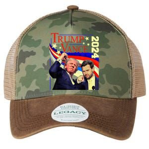 Trump Jd Vance 2024 Vp Presidential Election Maga Usa Legacy Tie Dye Trucker Hat