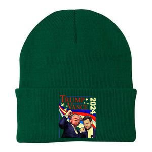 Trump Jd Vance 2024 Vp Presidential Election Maga Usa Knit Cap Winter Beanie