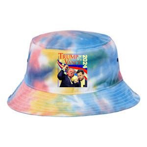 Trump Jd Vance 2024 Vp Presidential Election Maga Usa Tie Dye Newport Bucket Hat