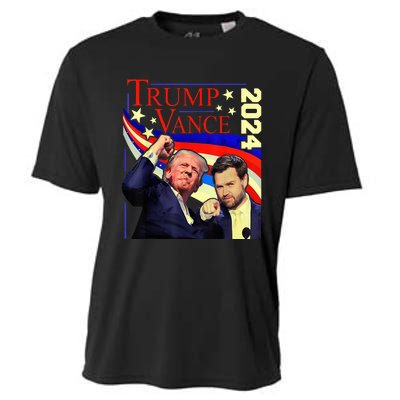 Trump Jd Vance 2024 Vp Presidential Election Maga Usa Cooling Performance Crew T-Shirt