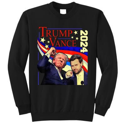 Trump Jd Vance 2024 Vp Presidential Election Maga Usa Sweatshirt