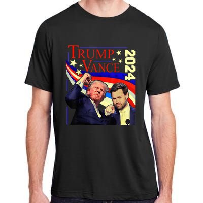 Trump Jd Vance 2024 Vp Presidential Election Maga Usa Adult ChromaSoft Performance T-Shirt