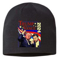 Trump Jd Vance 2024 Vp Presidential Election Maga Usa Sustainable Beanie