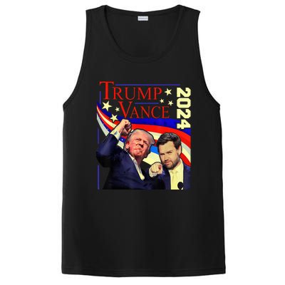 Trump Jd Vance 2024 Vp Presidential Election Maga Usa PosiCharge Competitor Tank