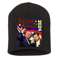 Trump Jd Vance 2024 Vp Presidential Election Maga Usa Short Acrylic Beanie