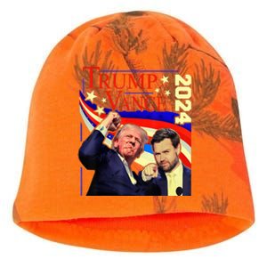 Trump Jd Vance 2024 Vp Presidential Election Maga Usa Kati - Camo Knit Beanie