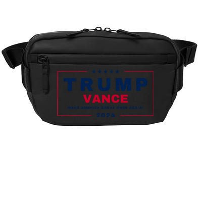 Trump Jd Vance 2024 Bold Retro Stripe Star Trump Vance 2024 Crossbody Pack