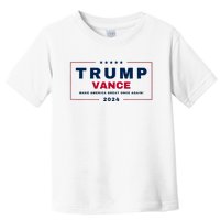 Trump Jd Vance 2024 Bold Retro Stripe Star Trump Vance 2024 Toddler T-Shirt