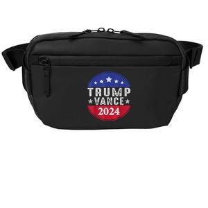 Trump Jd Vance 2024 Retro Us American Flag Trump Vance 2024 Crossbody Pack