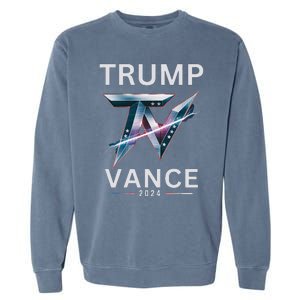 Trump Jd Vance Take America Back Election 47th Us President Garment-Dyed Sweatshirt