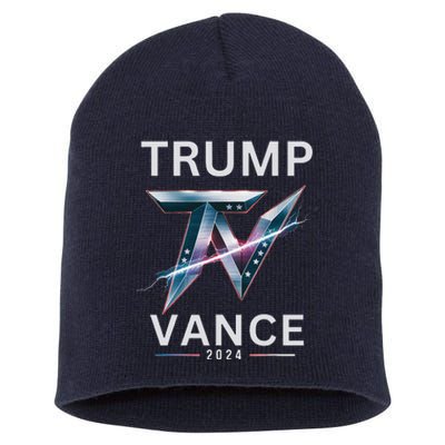 Trump Jd Vance Take America Back Election 47th Us President Short Acrylic Beanie