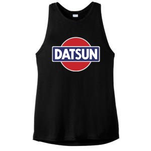 Tech Japanese Vehicle Datsun New Ladies PosiCharge Tri-Blend Wicking Tank