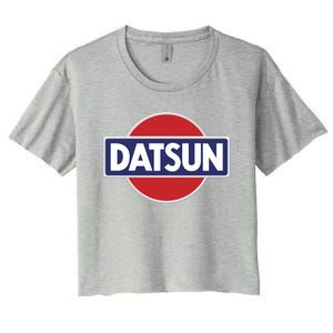 Tech Japanese Vehicle Datsun New Women's Crop Top Tee