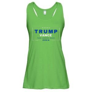 Trump Jd Vance Vp Make America Great Once Again! 2024 Ladies Essential Flowy Tank