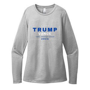 Trump Jd Vance Vp Make America Great Once Again! 2024 Womens CVC Long Sleeve Shirt