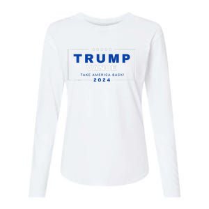 Trump Jd Vance Vp Make America Great Once Again! 2024 Womens Cotton Relaxed Long Sleeve T-Shirt