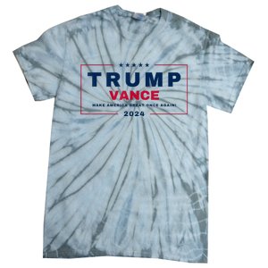 Trump Jd Vance Vp Make America Great Once Again! Maga 2024 Tie-Dye T-Shirt