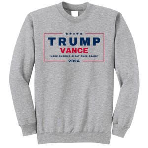 Trump Jd Vance Vp Make America Great Once Again! Maga 2024 Tall Sweatshirt