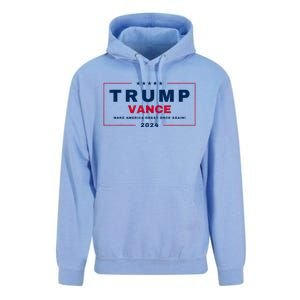 Trump Jd Vance Vp Make America Great Once Again! Maga 2024 Unisex Surf Hoodie