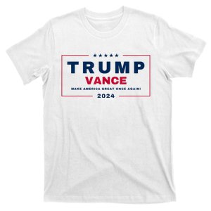 Trump Jd Vance Vp Make America Great Once Again! Maga 2024 T-Shirt