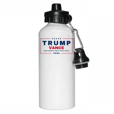 Trump Jd Vance Vp Make America Great Once Again! Maga 2024 Aluminum Water Bottle 