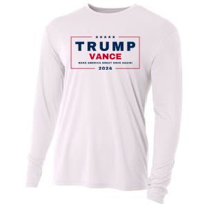 Trump Jd Vance Vp Make America Great Once Again! Maga 2024 Cooling Performance Long Sleeve Crew