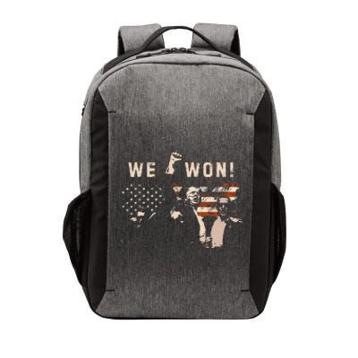 Trump Jd Vance Won 2024 Inauguration Day 2025 47th President Vector Backpack